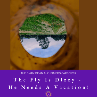 an upside down look at the world.